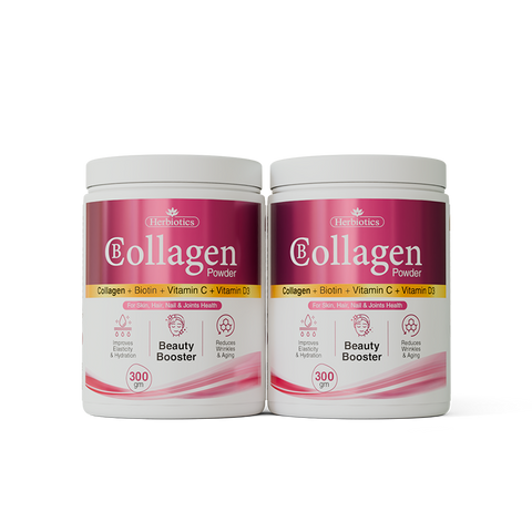 B Collagen Powder – Collagen, Biotin & Vitamin C for Skin, Hair & Nails