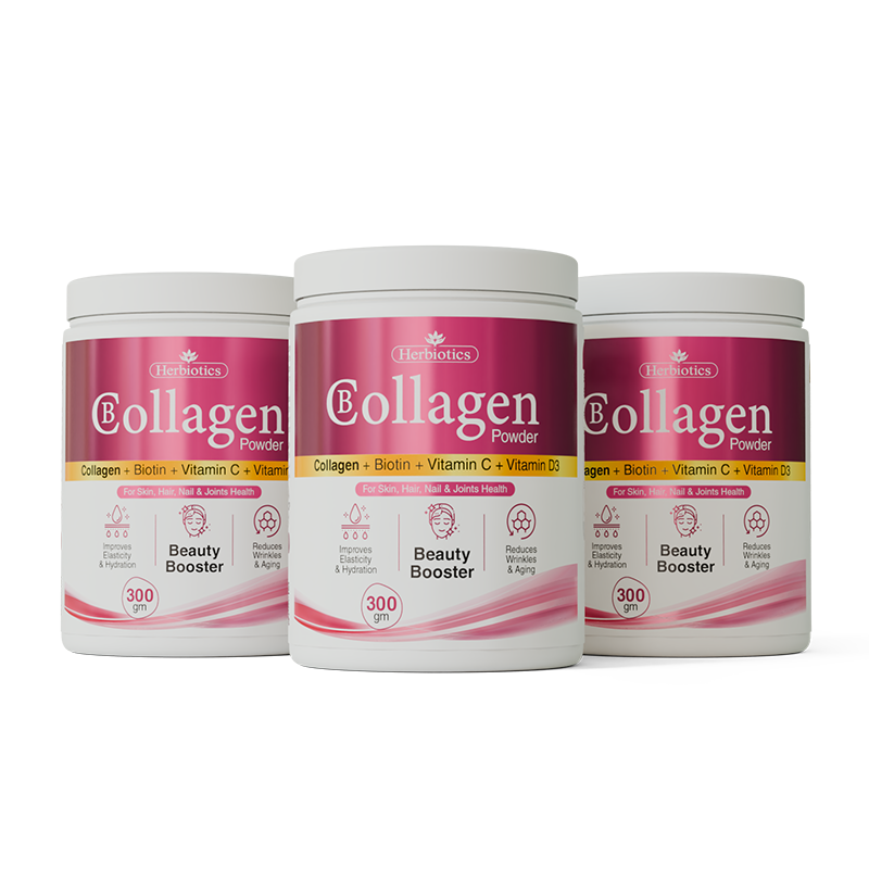 B Collagen Powder – Collagen, Biotin & Vitamin C for Skin, Hair & Nails