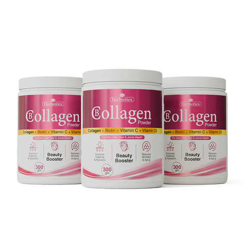 B Collagen Powder – Collagen, Biotin & Vitamin C for Skin, Hair & Nails